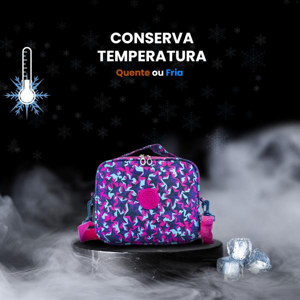 Bolsa Térmica Pequena Marmita Lancheira 2,8L Alça De Ombro - Hxt Imagem de Bolsa Térmica Pequena Marmita Lancheira 2,8L Alça De Ombro
