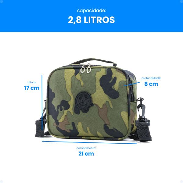 Bolsa Térmica Pequena Marmita Lancheira 2,8L Alça De Ombro - Hxt Imagem de Bolsa Térmica Pequena Marmita Lancheira 2,8L Alça De Ombro