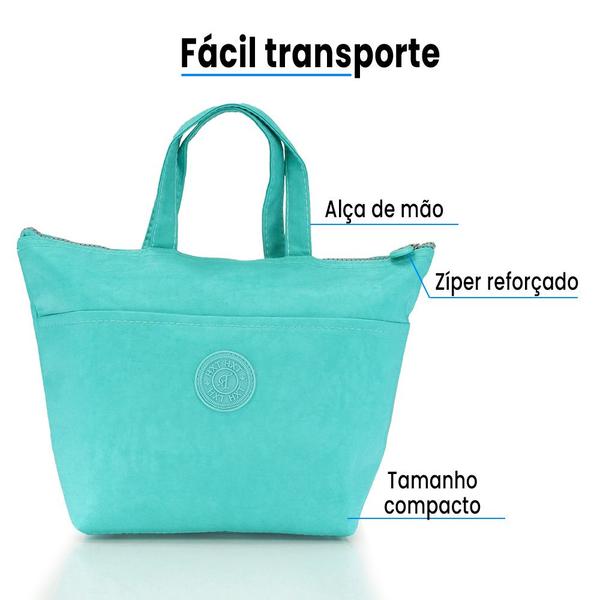 Imagem de Bolsa Termica Pequena Masculina Feminina Viagem Trabalho 2