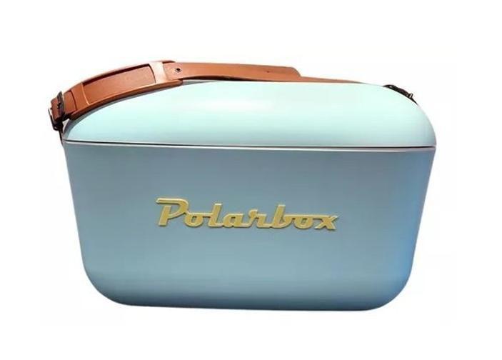 Imagem de Bolsa Térmica Polarbox 12L - Alça Couro - Cores Pastéis