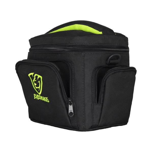 Imagem de Bolsa Térmica Porta Marmita Master Preto Verde