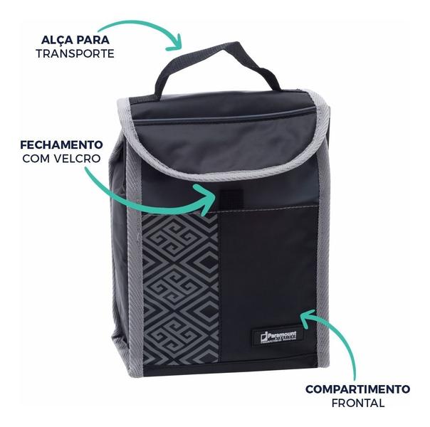 Imagem de Bolsa Térmica Pratic Bag Marmita Praia Camping Pescaria 4 L