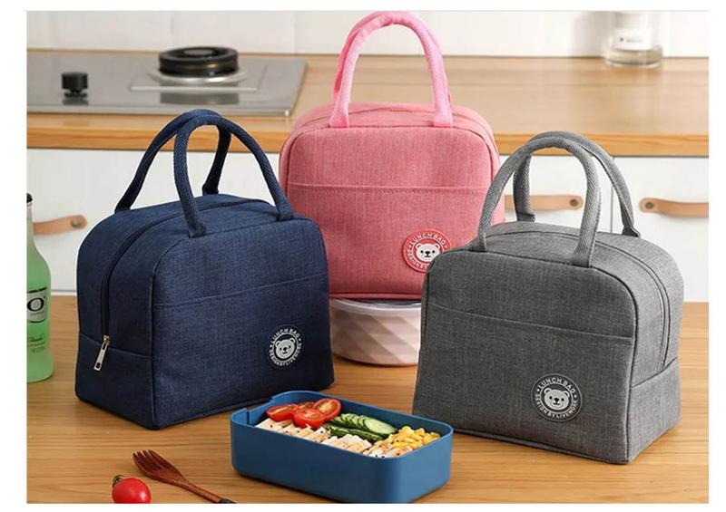 Bolsa térmica quente e frio marmita Passeios Academia impermeável - LUNCH BOX Imagem de Bolsa térmica quente e frio marmita Passeios Academia impermeável