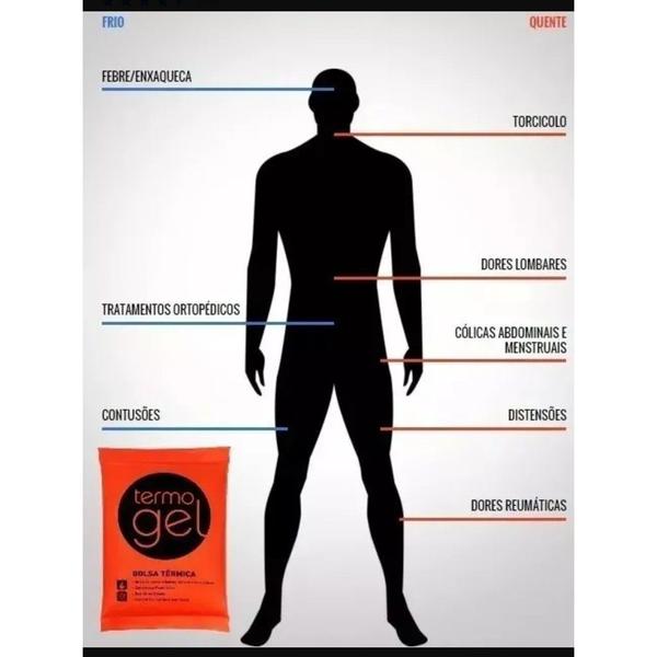Imagem de Bolsa Térmica Termogel Grande 15,7 X 23 cm