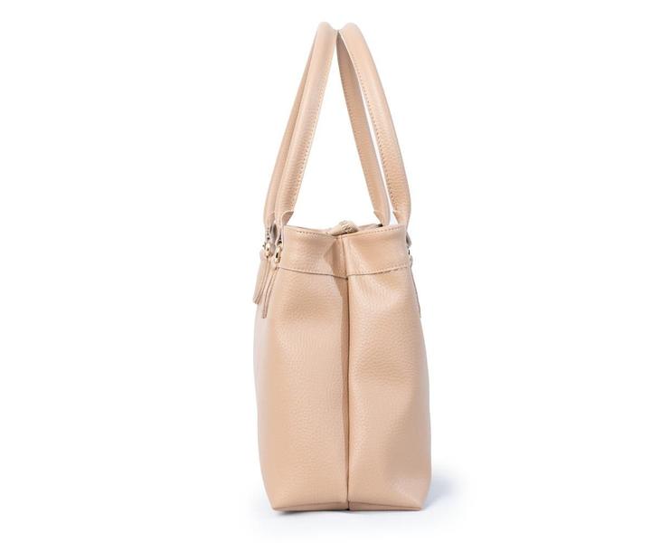 Imagem de Bolsa Tote Feminina Com Alça de Ombro + Bolso Interno E Externo + Divisórias