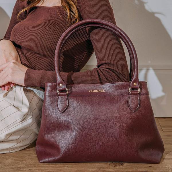 Imagem de Bolsa Tote Feminina Com Alça de Ombro + Bolso Interno E Externo + Divisórias