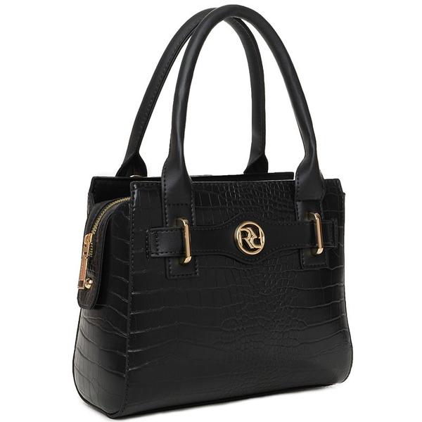 Imagem de Bolsa Tote Transversal Feminina Rafitthy 28.24235 Croco