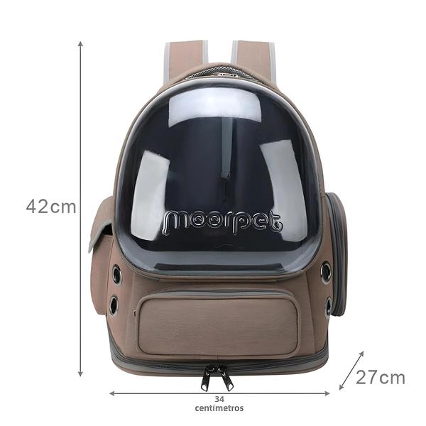 Bolsa Transportadora Transparente e Respirável para Pets - Ideal para Gatos e Cães Pequenos Imagem de Bolsa Transportadora Transparente e Respirável para Pets - Ideal para Gatos e Cães Pequenos