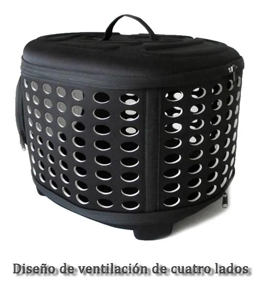 Imagem de Bolsa Transporte Preta Luxo Para Cães e Gatos