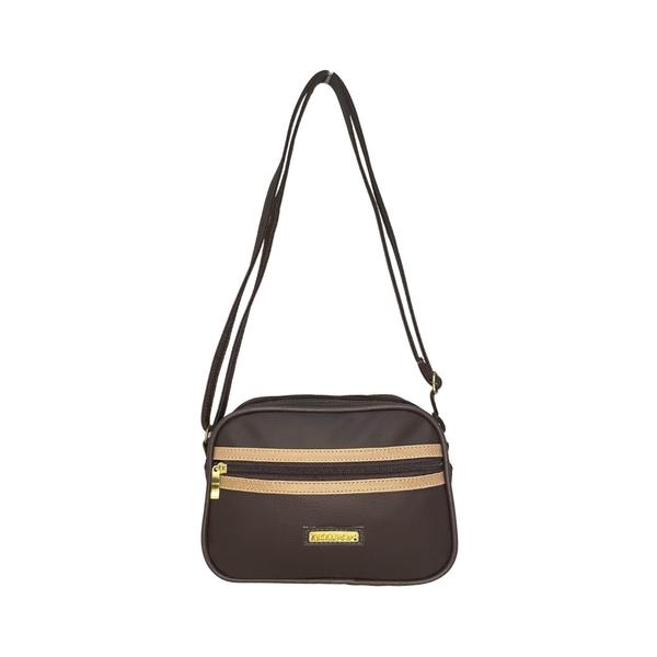 Imagem de Bolsa Transversal Classic Duo Color 6419 Café