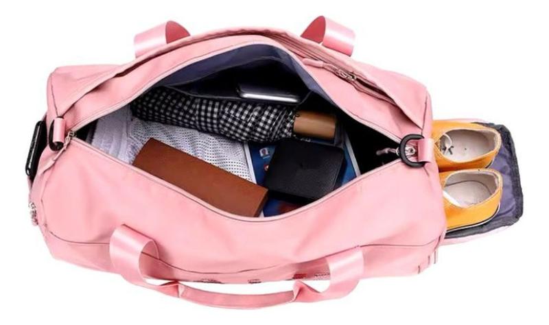 Imagem de Bolsa Transversal Feminina Academia Reforçada Viagem Grande