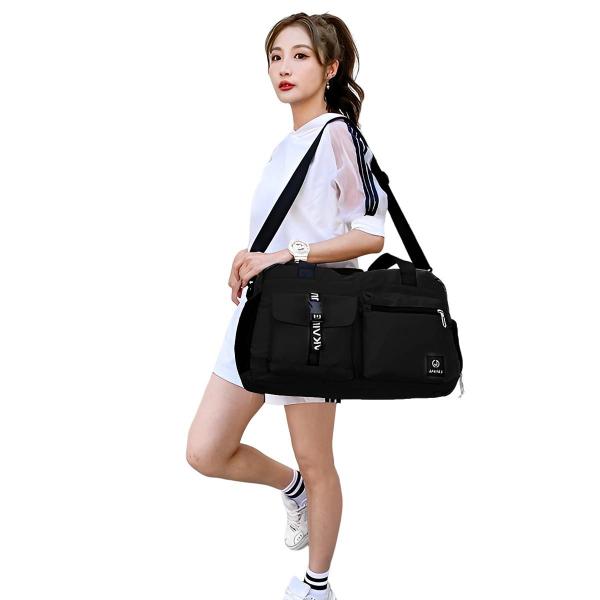 Imagem de Bolsa Transversal Feminino Masculino Viagem Academia Fitness Lateral Tiracolo Mochila Treino Esportiva Mala Reforçada