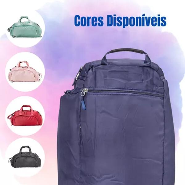 Imagem de Bolsa Transversal Mochila Viagem Academia Fitness