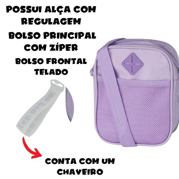 Imagem de Bolsa Transversal Shoulder Bag Roxo Pastel Clio