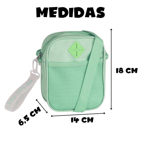 Imagem de Bolsa Transversal Shoulder Bag Verde Pastel Clio MF3451