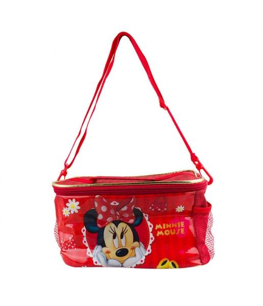 Imagem de Bolsa Vermelha Térmica Lancheira Minnie 15x27x18 cm - Taimes