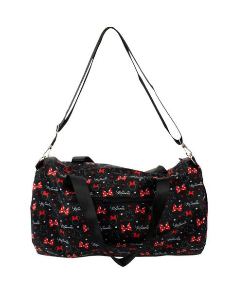 Imagem de Bolsa Viagem Preta Minnie 25x41x25cm - Disney