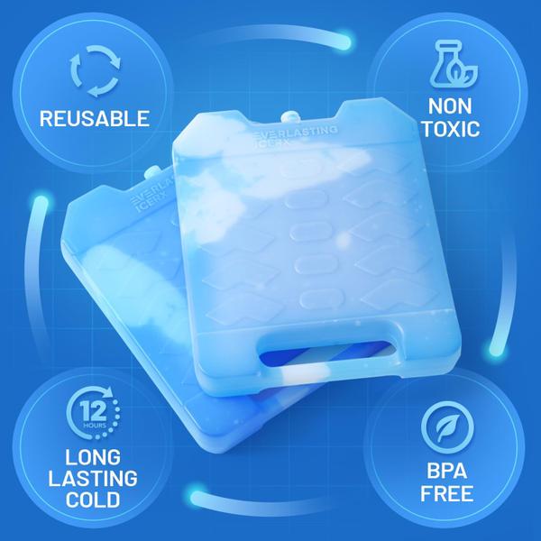 Imagem de Bolsas de gelo reutilizáveis Everlasting Ice RX Cooler (2 unidades)