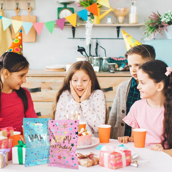 Imagem de Bolsas de lembrancinhas HAPMARS, 50 unidades para aniversário de crianças com alças