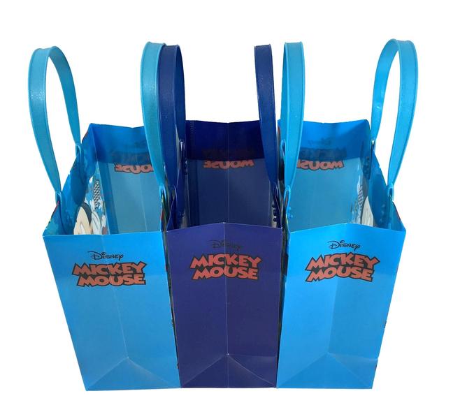 Imagem de Bolsas de presentes Party Favor Disney Mickey Mouse reutilizáveis x12