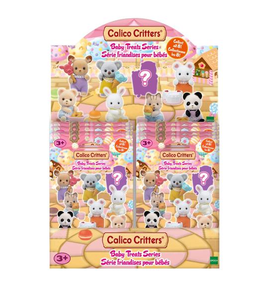 Imagem de Bolsas para cegos da série Calico Critters Baby Treats com boneca e acessórios