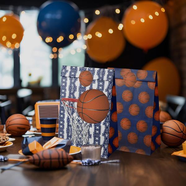 Imagem de Bolsas Party Favor Bags Outego 24 Basketball para crianças e aniversário