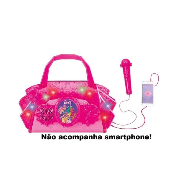 Imagem de Bolsinha Musical com Função MP3 Player Barbie Barão Toys