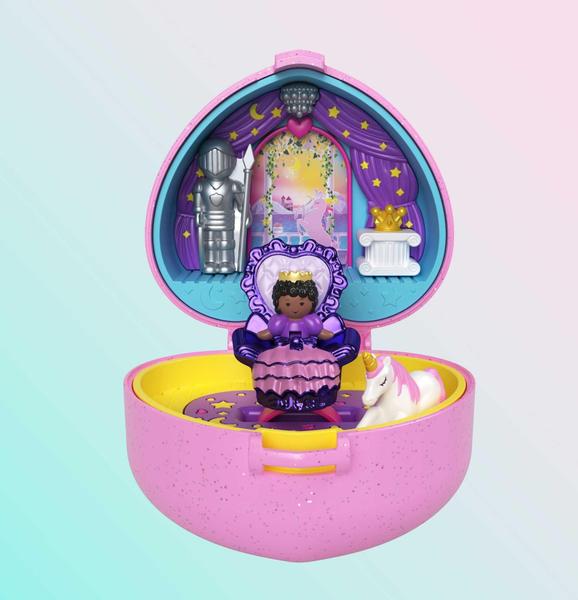 Imagem de Bolso compacto Polly para colecionador com tema Royal Ball para 2 bonecos