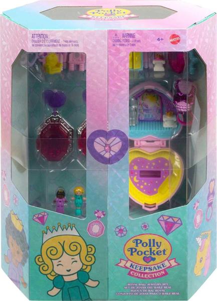 Imagem de Bolso Compacto Polly Pocket - Tema Royal Ball para 2 Bonecos