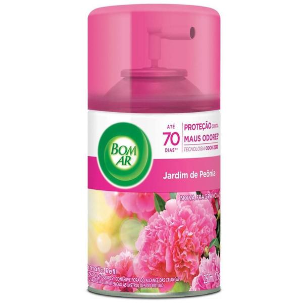 Imagem de Bom Ar Air Pure Spray Automático Refil Jardim Peônia 250ml