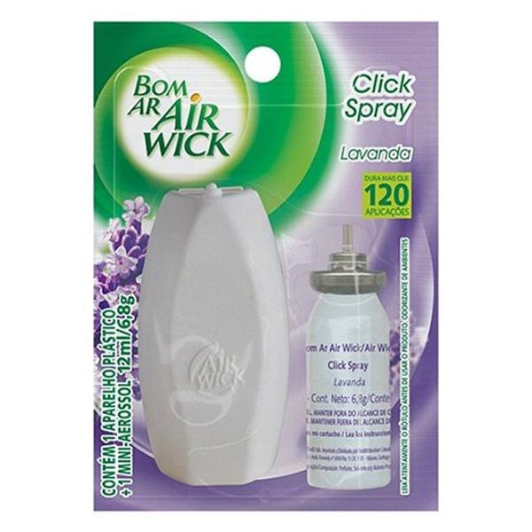 Imagem de Bom Ar Click Spray Aparelho Lavanda 12ml