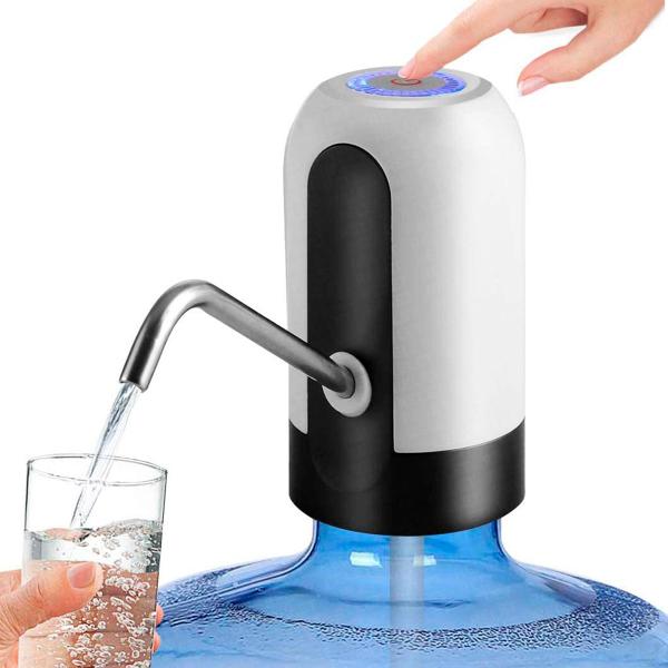 Imagem de Bomba Automática Elétrica Galão Garrafão Agua 20l,15l,10l,5l