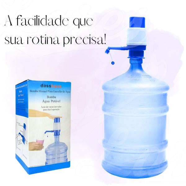 Imagem de Bomba bebedouro para garrafao galao de agua manual