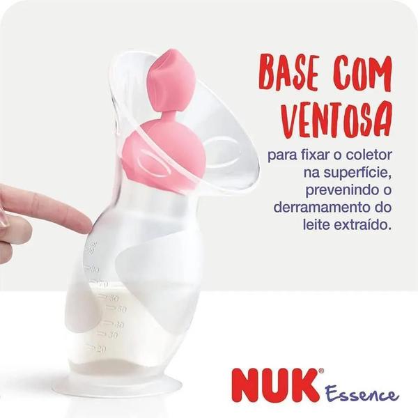 Imagem de Bomba Coletora Leite Em Silicone Essence Nuk