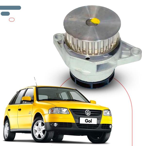 Imagem de Bomba D' Água Gol Polo Parati 1.0 16V 4 cil 2001 ao 2006