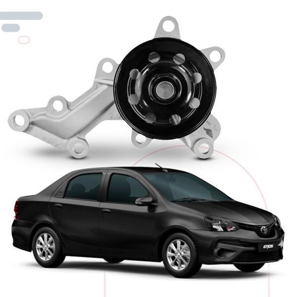 Imagem de Bomba D' Água Toyota Etios Yaris 1.3 1.5 16v 2016 A 2019