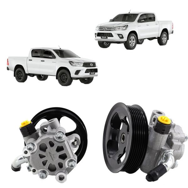 Imagem de Bomba da Direção hidráulica Importada Toyota Hilux 2.8 2016 até 2018 Motor Diesel