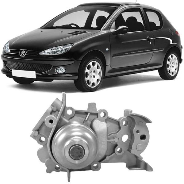 Imagem de Bomba Dagua Peugeot 206 1.0 16v 2001 a 2006 Indisa