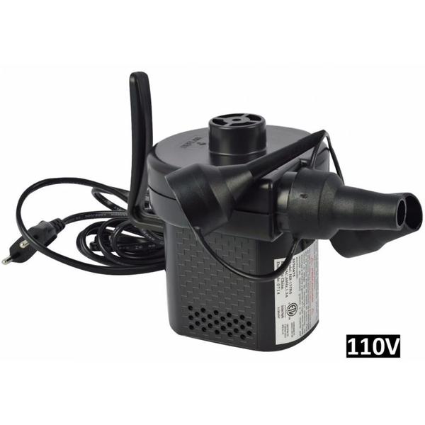 Bomba de Ar Eletrica Inflador para Colchao e Inflaveis 110v Nautika Imagem de Bomba de Ar Eletrica Inflador para Colchao e Inflaveis 110v Nautika
