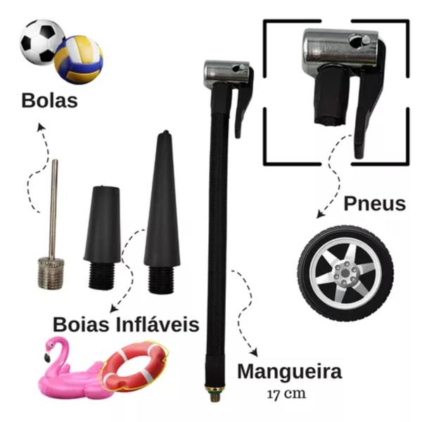 Imagem de Bomba De Ar Inteligente Calibrador Pneu Portátil Digital B-tek