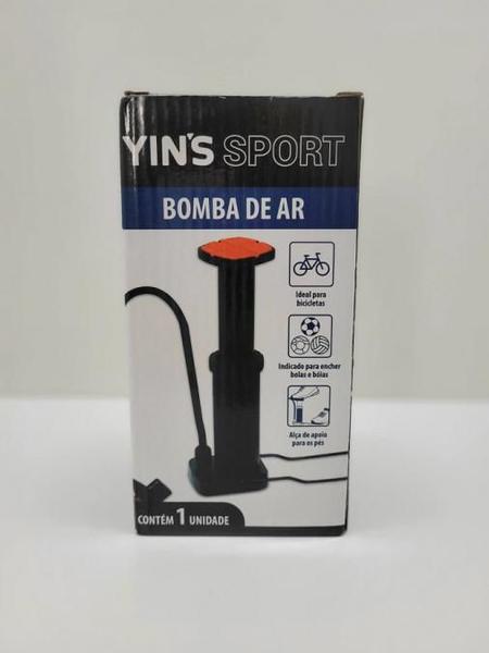 Imagem de Bomba de Ar Manual com Pedal Yins Ideal para Bicicletas, Bolas e Inflaveis Ref - YS27545