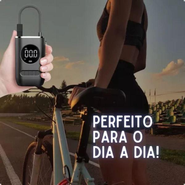 Imagem de Bomba de Ar Portátil Original para Pneus de Moto