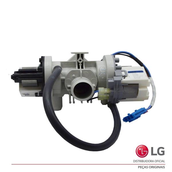 Imagem de Bomba de Drenagem Dupla da LAVA e SECA LG 220V, modelo S3006 EAU61383504 AHA75453301 WD1412RTAB, wd9