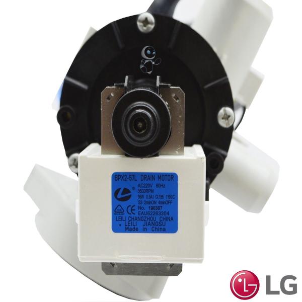 Imagem de Bomba de Drenagem Dupla da LAVA e SECA LG 220V, modelo S3006 EAU61383504 AHA75453301 WD1412RTAB, wd9