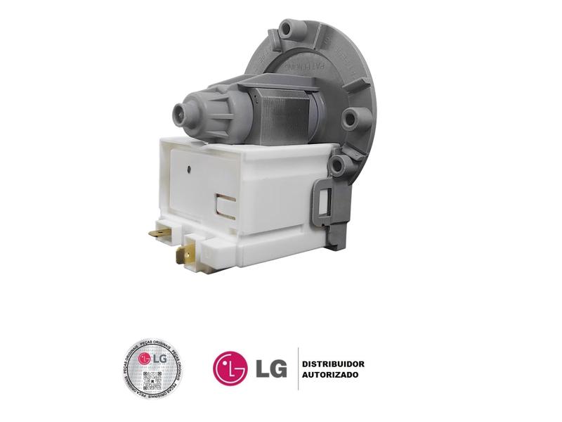 Imagem de Bomba de drenagem Lavadora LG T1209DS, T1209DB, T1409DB - EAU61383503  127v 45W