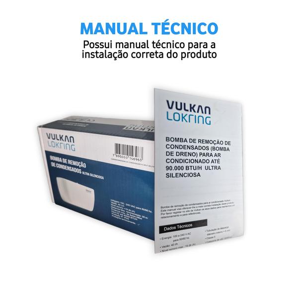 Imagem de Bomba De Dreno Condensação Ar Condicionado Até 90.000 40 L/h