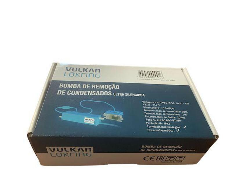 Imagem de Bomba de dreno para ar condicionado split de 9.000btu até 60.000btu. l54000042 - Vulkan Lokring