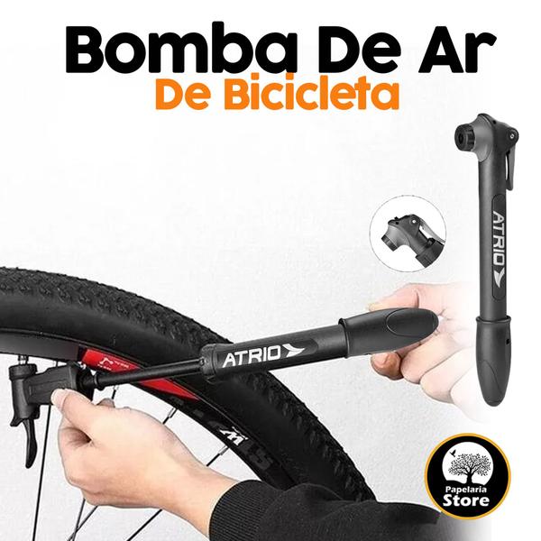 Imagem de Bomba de encher pneu de bicicleta atrio