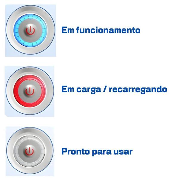 Imagem de Bomba de Galão Água Mineral Suco Elétrica Bivolt Recarregável Acompanha Cabo USB Para Garrafões de 4,5 à 20 Litros