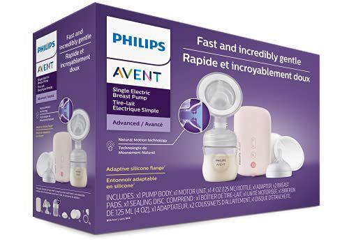 Imagem de Bomba de leite elétrica única Philips AVENT avançada com Na